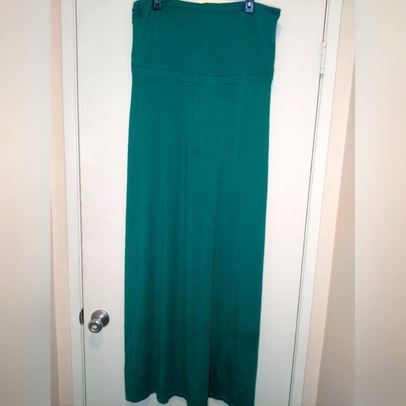 Fold Over Maxi Skirt - Picture 3 of 5